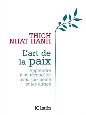 cover image of L'art de la paix